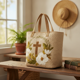 Bolsa Tote Sagrada Hecha a Mano