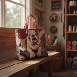 Bolso Tote Cuddle Bulldog