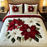 Juego de Ropa de Cama de Puntos de Estrella de Invierno 3 Piezas