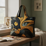 Bolso Artesanal - Gato Místico
