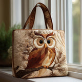 Bolso Tote Búho de Otoño