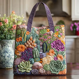 Bolso Tote Artesanal para Plantas Suculentas