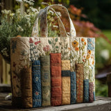 Bolso de Hombro Acolchado Books and Blooms
