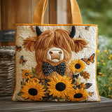 Bolso de Mano Acolchado Mariposa & Lazo