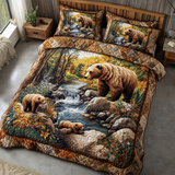 Juego de Ropa de Cama de 3 Piezas Bear Haven