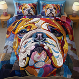 Juego de Ropa de Cama Bulldog Cálido