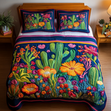 Juego de Ropa de Cama Jardín de Cactus 3 Piezas