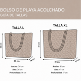 Bolsa de Playa Hecha a Mano | Escape Oceánico de Tortuga