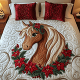 Juego de Ropa de Cama de 3 Piezas Espíritu Navideño