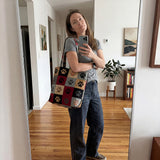 Bolso de Hombro con Cierre Cozy Paws
