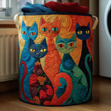 Cesta de Ropa Gatos Encantados