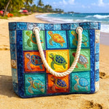Bolso de Playa Hecho a Mano | Tortuga Tranquila