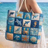 Bolsa de Playa Hecha a Mano | Vida Marina