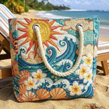 Bolso de Playa Hecho a Mano | Halo Cálido