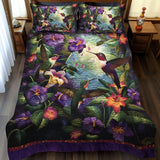 Juego de Ropa de Cama de 3 Piezas Colibrí