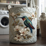 Cesto de Ropa en Encaje Colibrí