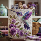 Cesto de Ropa Hummingbird en Flor