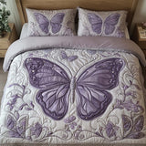 Juego de Ropa de Cama de 3 Piezas Lavanda