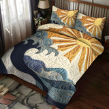 Juego de Ropa de Cama de 3 Piezas Ocean Sunrise