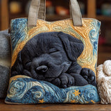 Bolsa Tote Snooze Labrador Negro Starlight