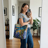Bolso de Hombro con Cremallera Sunset Stitch