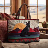 La Bolsa Tote con Motivo Frenchie