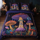 Juego de Ropa de Cama de 3 Piezas Hongos Mágicos