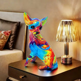 Lámpara de Mesa Chihuahua en Resina Vibrante