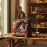 Bolso de Hombro Stallone Rosa Carmesí