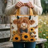 Bolso de Mano Acolchado Mariposa & Lazo