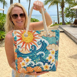Bolso de Playa Hecho a Mano | Halo Cálido